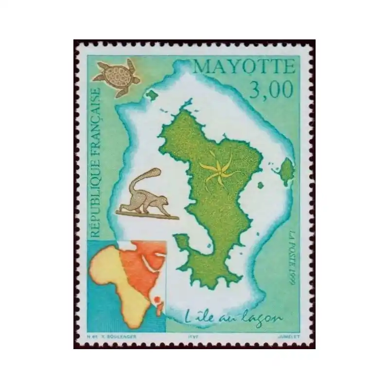 Acheter Direct Timbre Mayotte n°69