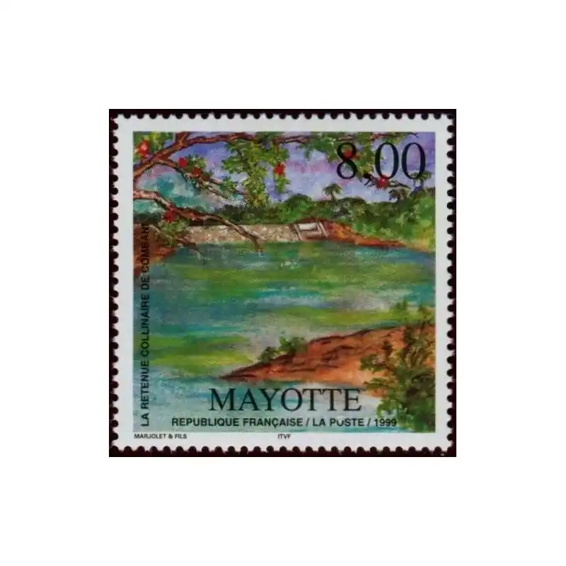 Timbre Mayotte n°70 Promotion Saisonnière