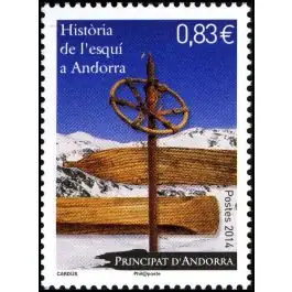 Meilleure Vente Timbre de collection Andorre Francais - 760