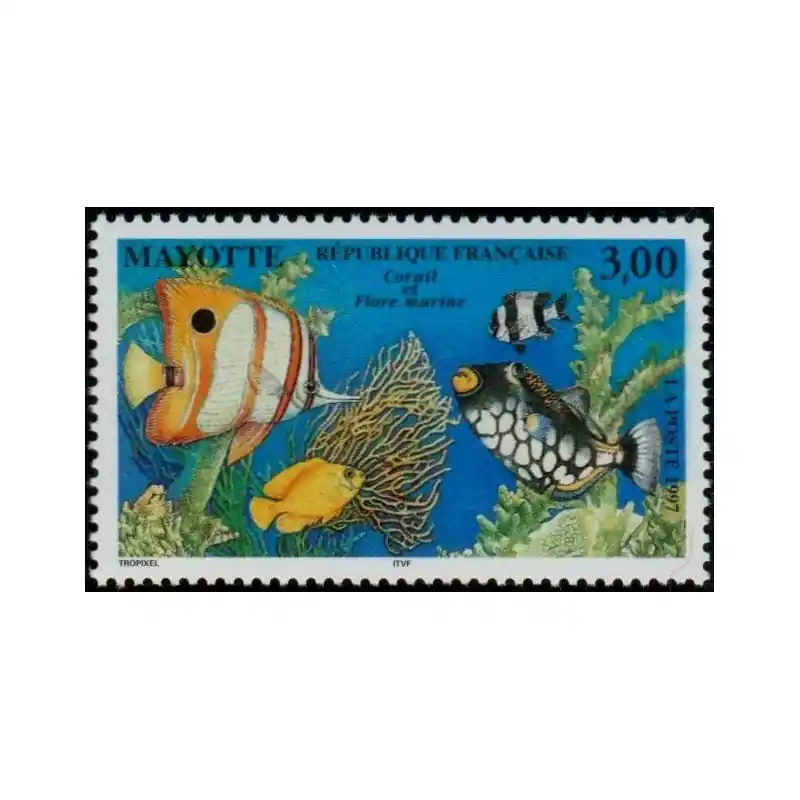 Timbre Mayotte n°51 Commande En Gros