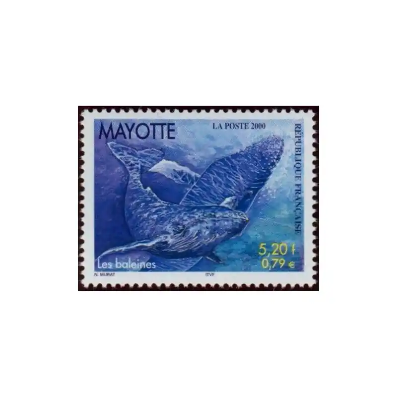 Timbre Mayotte n°82 Paiement Sécurisé