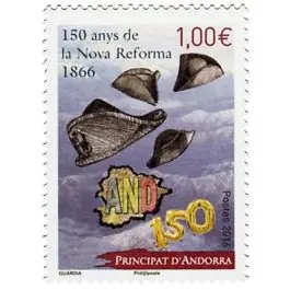 Édition Limitée Timbre de collection Andorre Francais - 782