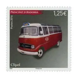 Livraison Mondiale Timbre de collection Andorre Francais - 788