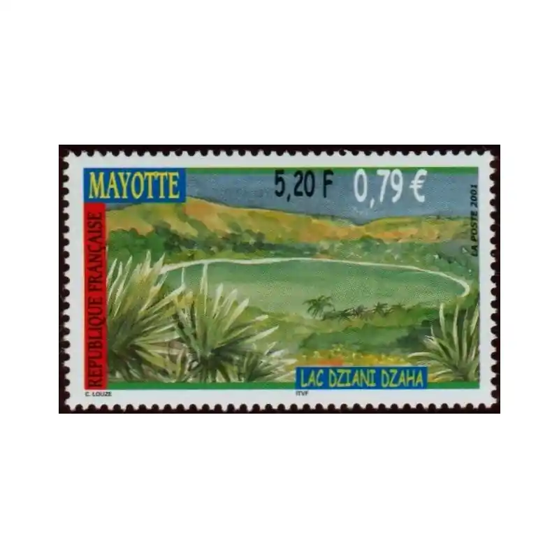 Livraison Gratuite Timbre Mayotte n°110