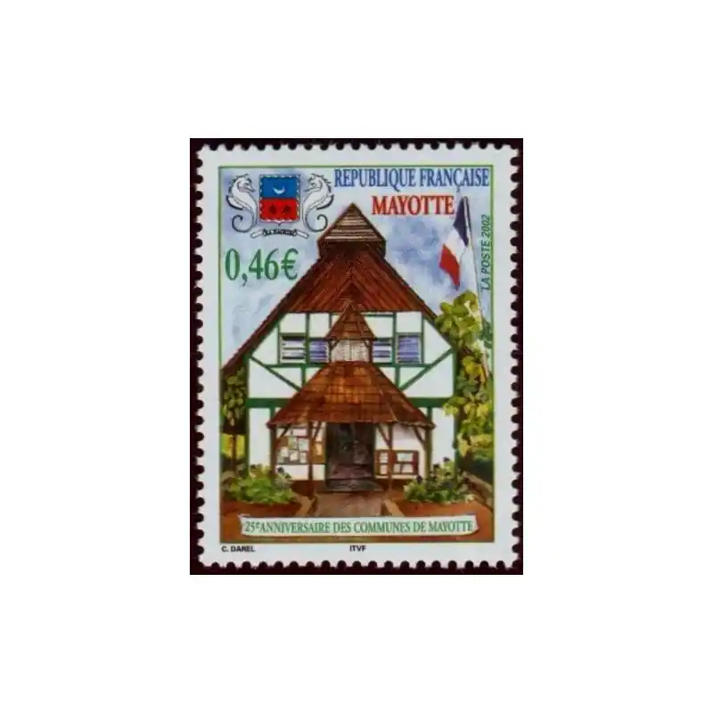 Timbre Mayotte n°131 Vente Directe
