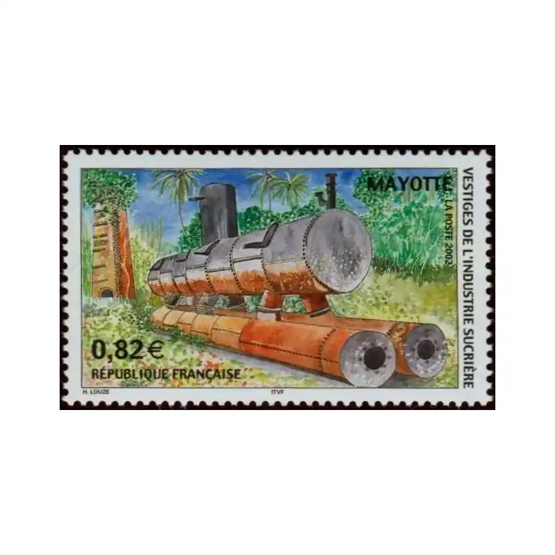 Prix Promo Timbre Mayotte n°133