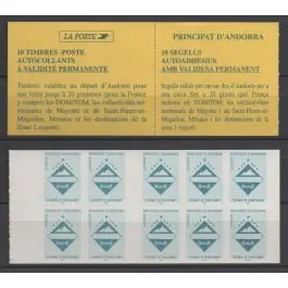 Must-Have Timbre de collection Andorre Francais - Carnet 07