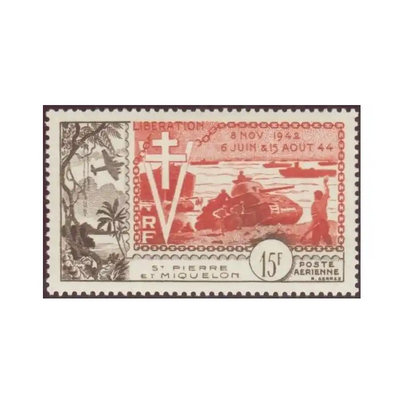 Original St-Pierre et Miquelon PA n°22