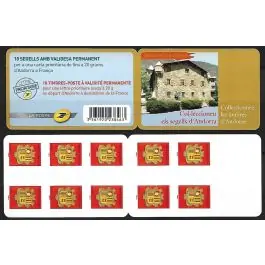 Offre Spéciale Timbre de collection Andorre Francais - Carnet 13