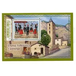 Meilleure Qualité Timbre de collection Andorre Francais - F786