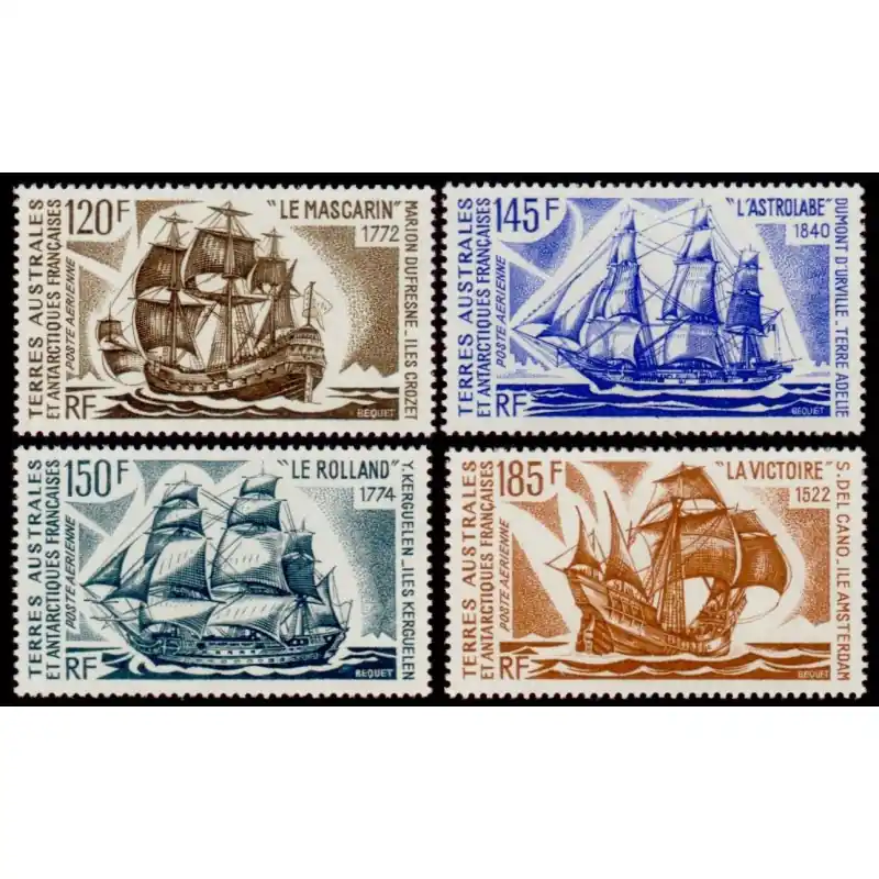 Édition Limitée TAAF Poste Aérienne n°30 à 33