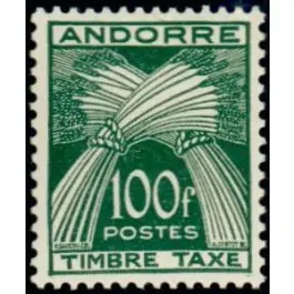 Expédié Aujourd’hui Timbre de collection Andorre Francais - Taxe 41