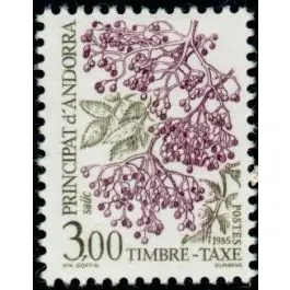 Top Qualité Timbre de collection Andorre Francais - Taxe 60