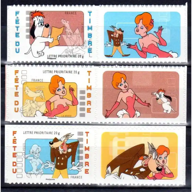Timbres autoadhésifs Fête du timbre 2008 Exclusif