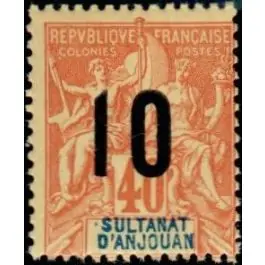 Timbre de collection Anjouan - 26 Édition Limitée