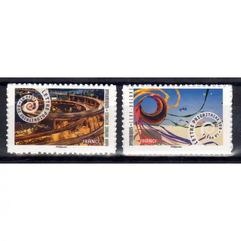 Timbres adhésifs entreprise n°932a et 933a Top Qualité