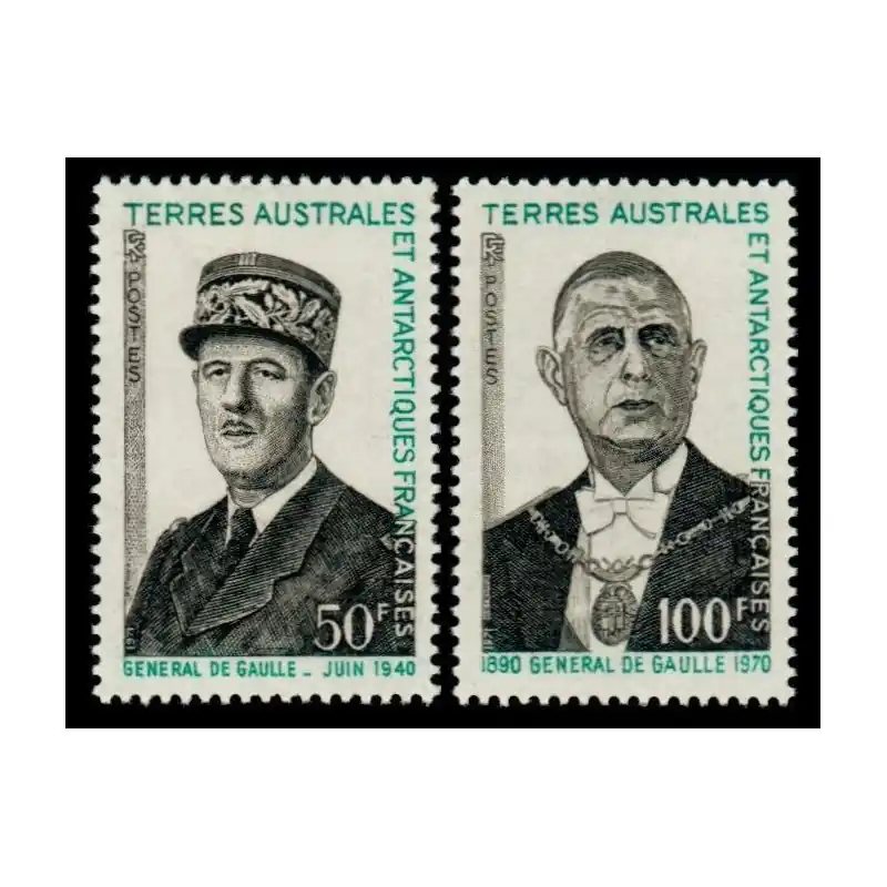 Timbres TAAF n°46 et 47 Top Qualité
