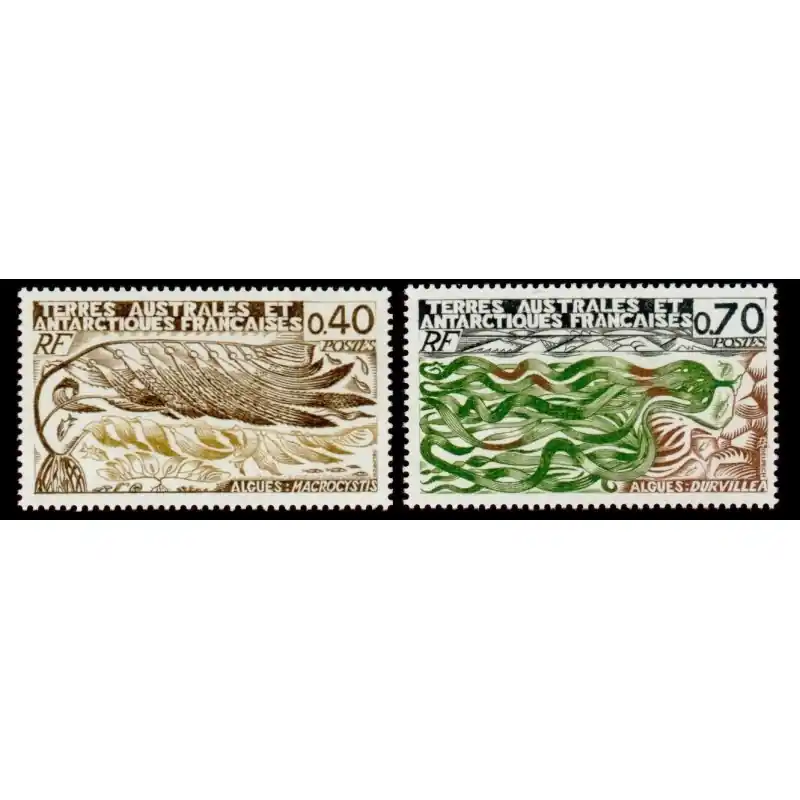Timbres TAAF n°68 et 69 Solde