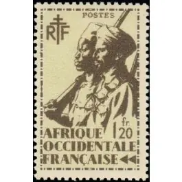 Offre Exclusive Timbre de collection AOF - 12