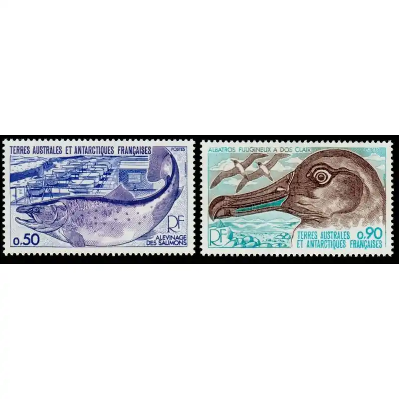Timbres TAAF n°71 et 72 Must-Have