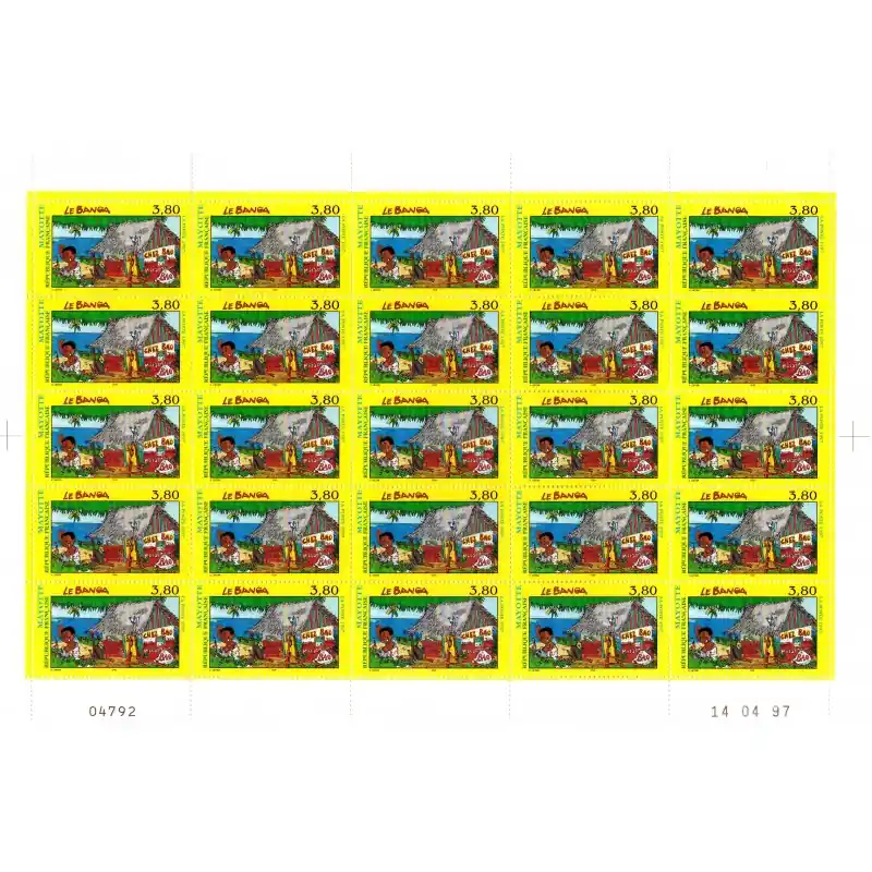 Dernière Chance Feuille entière Mayotte n°45