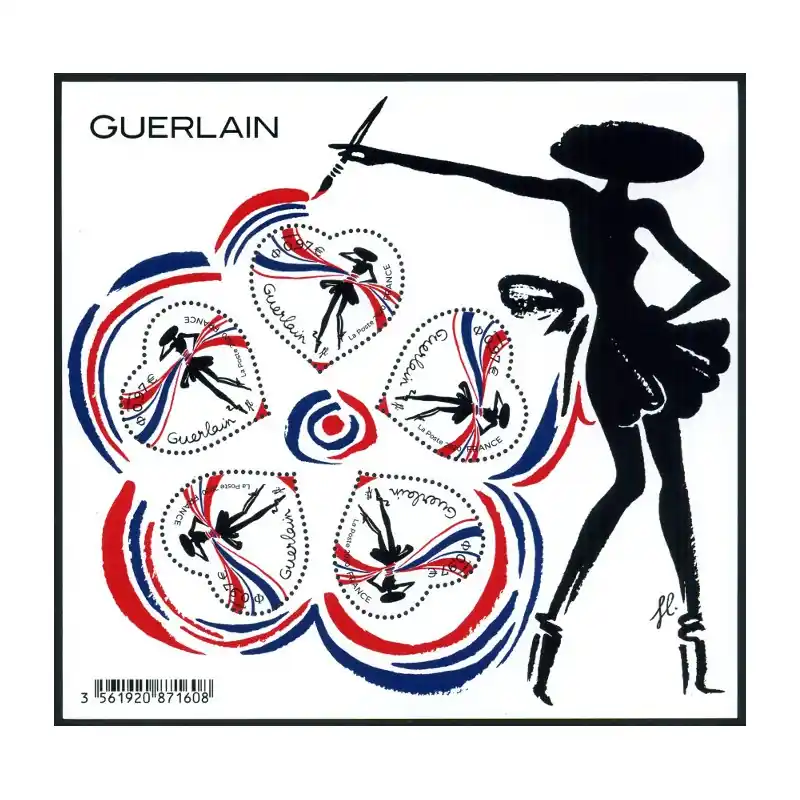 Pas Cher France Bloc Feuillet n°148 Cœur Guerlain Neuf **
