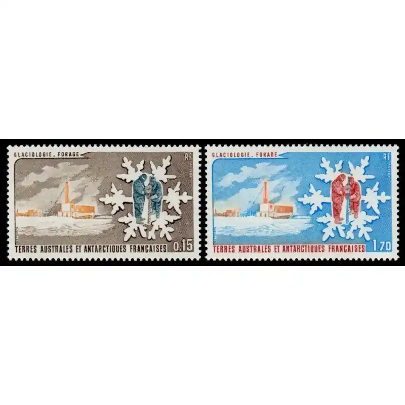 Timbres TAAF n°102 et 103 Exclusif