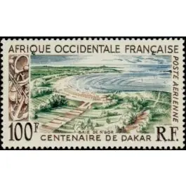 Garantie Incluse Timbre de collection AOF - Poste Arienne 27