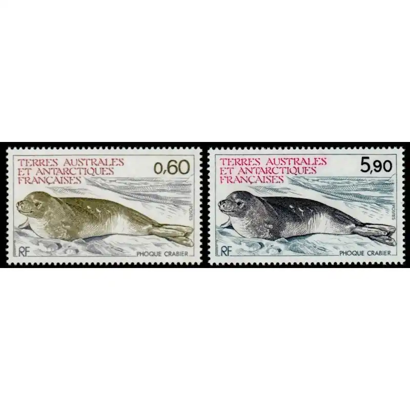 Timbres TAAF n°107 et 108 Acheter En Ligne