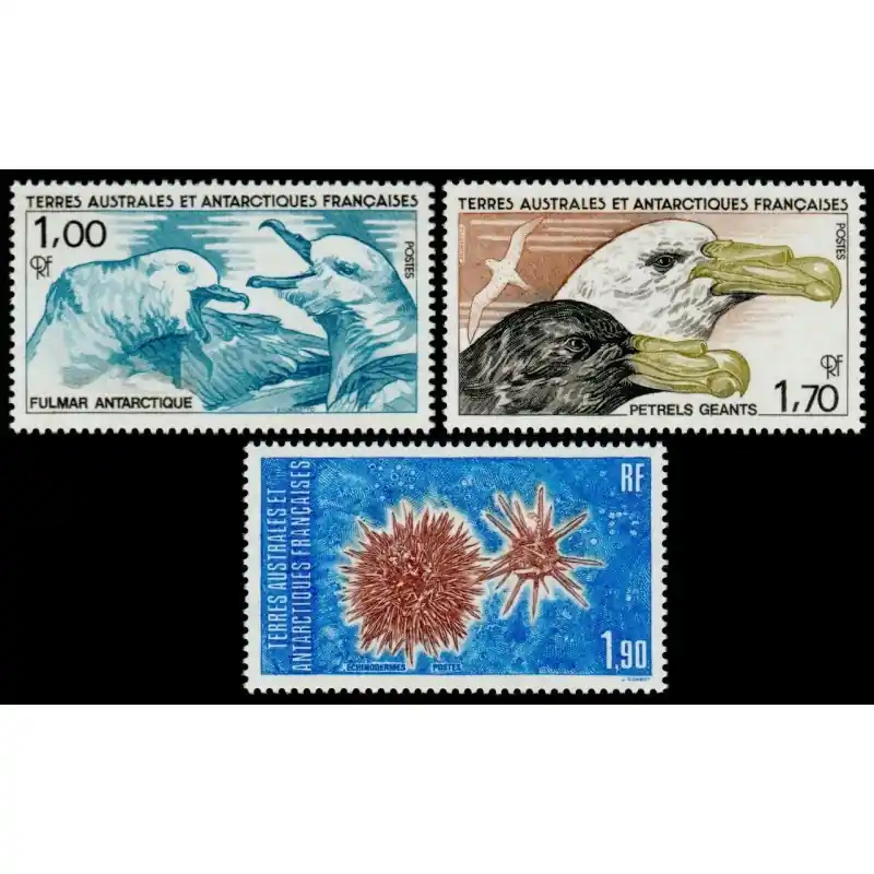 Timbres TAAF n°115 à 117 Meilleure Qualité