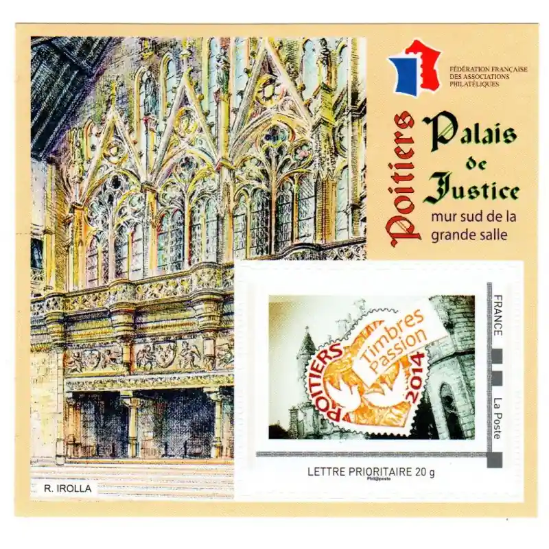 Bloc FFAP n°8 Passion du Timbre 2014 Top Qualité