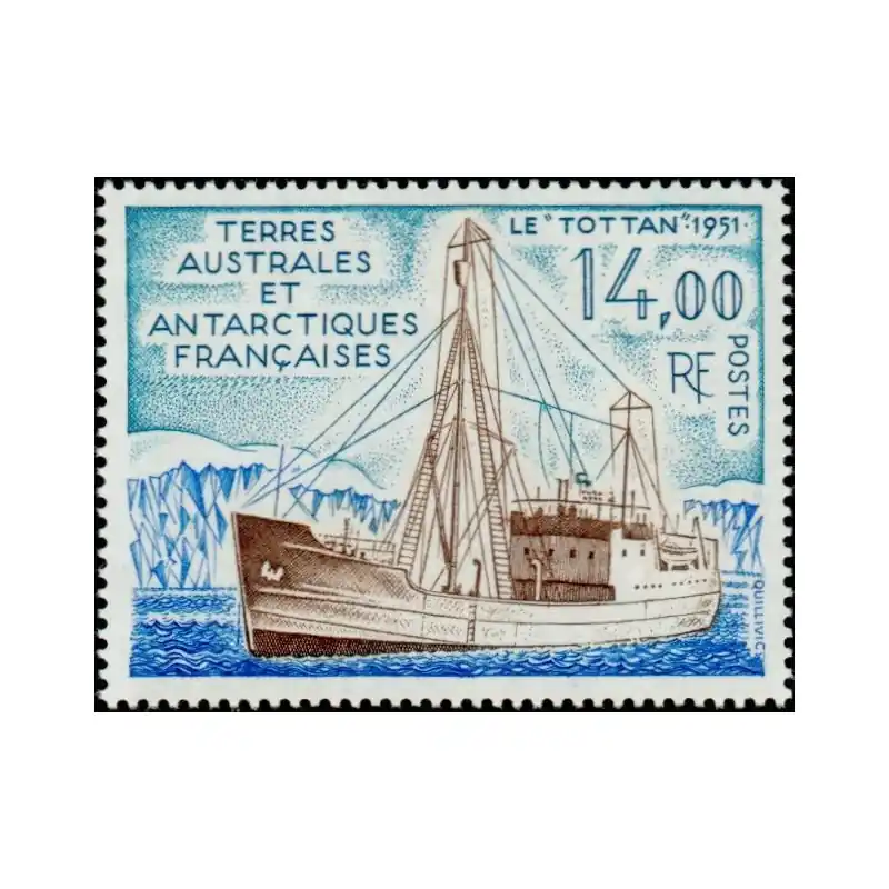 Timbres TAAF n°169 Expédition Rapide