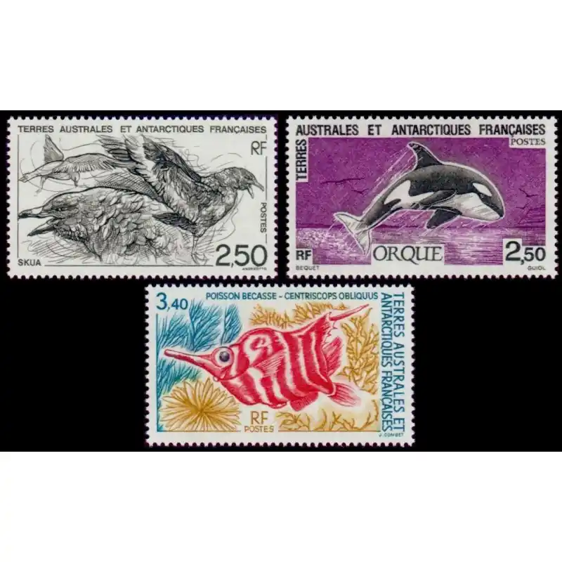 Meilleur Prix Timbres TAAF n°176 à 178