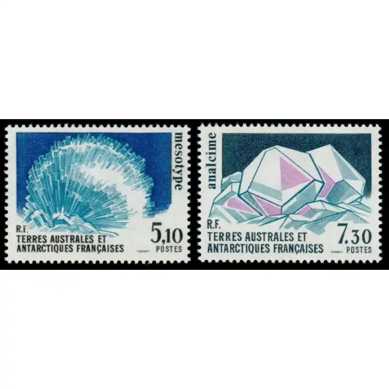 Édition Limitée Timbres TAAF n°144 et 145