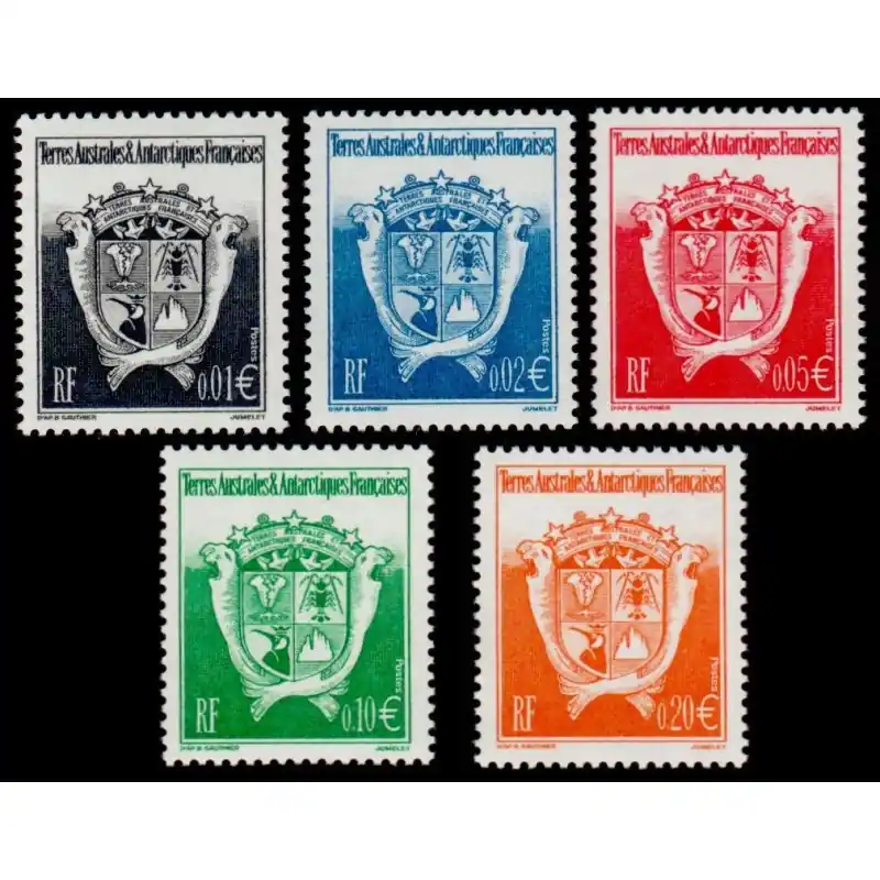 Meilleure Qualité Timbres TAAF n°322 à 326