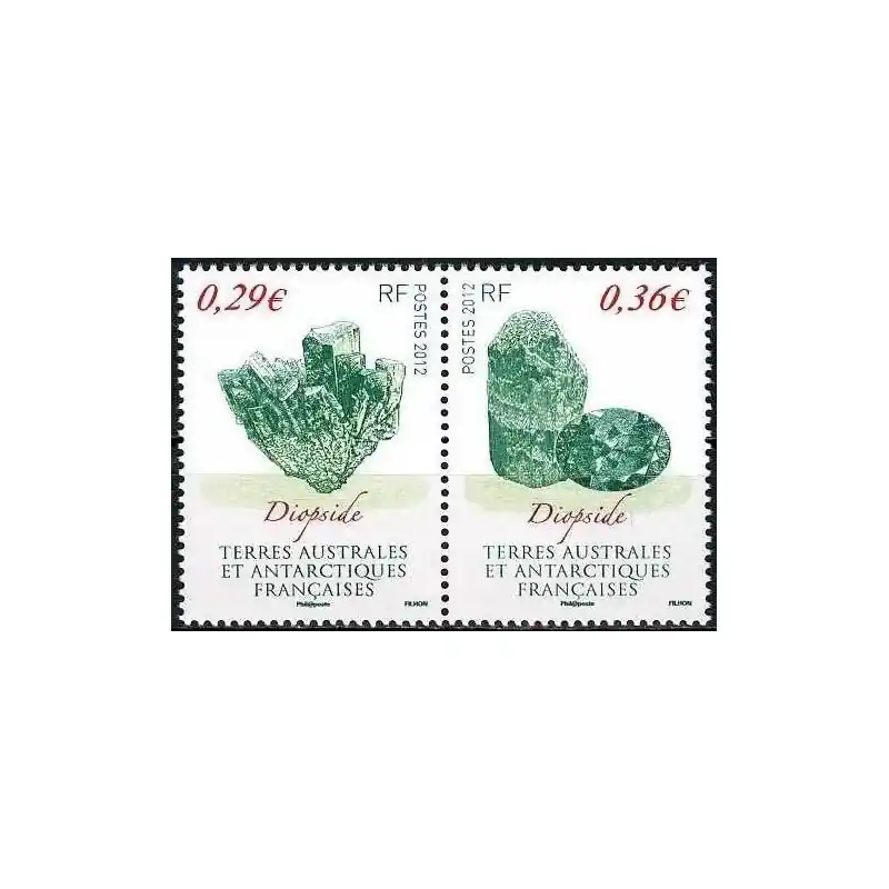 Timbre TAAF n°602 et 603 Dernière Chance