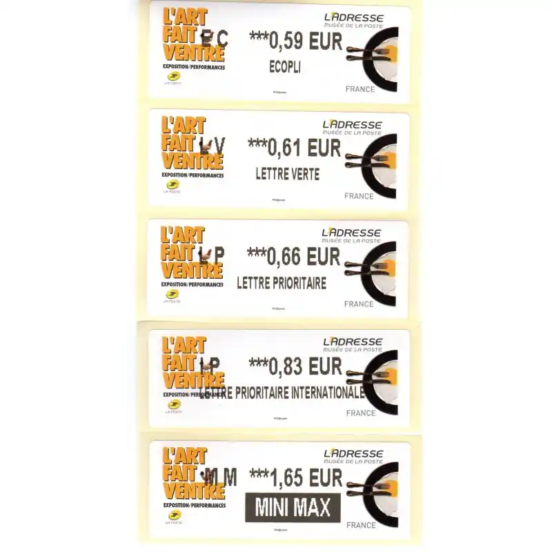 Fait Main Vignettes LISA 2014 L'adresse "L'art fait ventre"