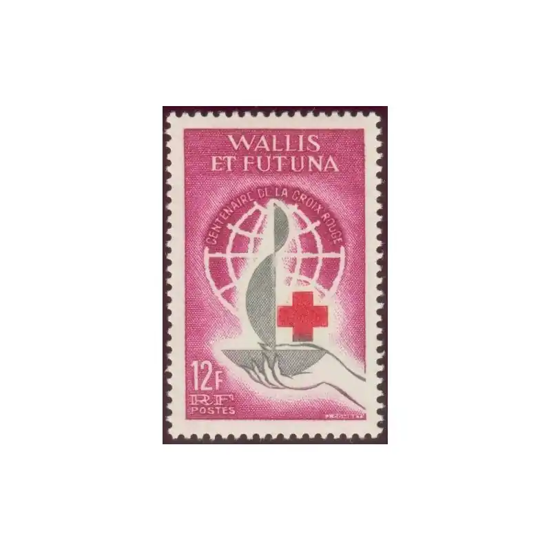 Timbre Wallis et Futuna n°168 Remise