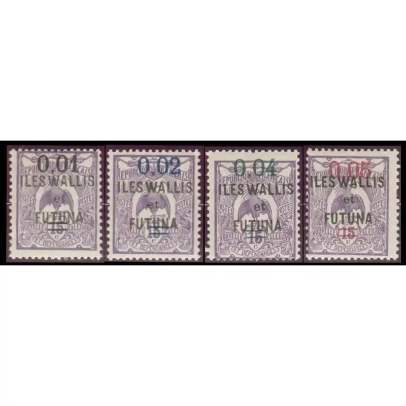 Offre Exclusive Timbre Wallis et Futuna n°26 à 29