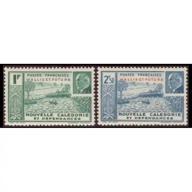 Prix Promo Timbre Wallis et Futuna n°90 et 91