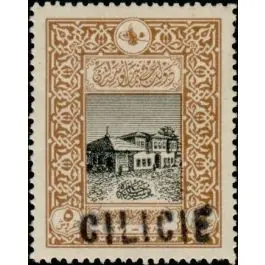 Certifié Timbre de collection Cilicie - 017