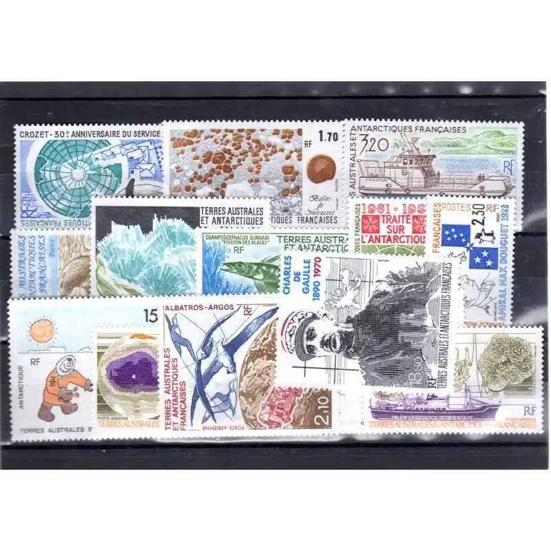 Nouveauté TAAF 1991 année complète