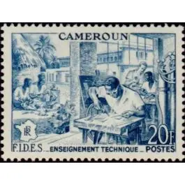 Pas Cher Timbre de collection Cameroun - 302