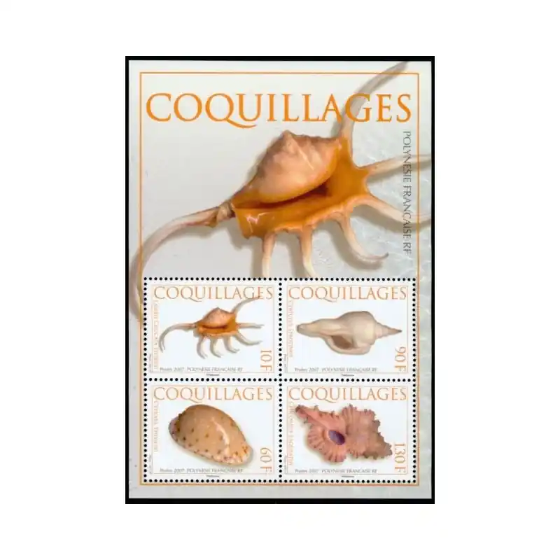 Timbre Polynésie n°804 à 807 Authentique