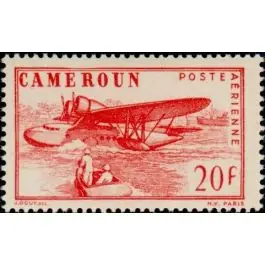 Authentique Timbre de collection Cameroun - Poste Arienne 28