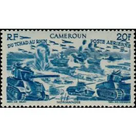 Gros Lot Timbre de collection Cameroun - Poste Arienne 35