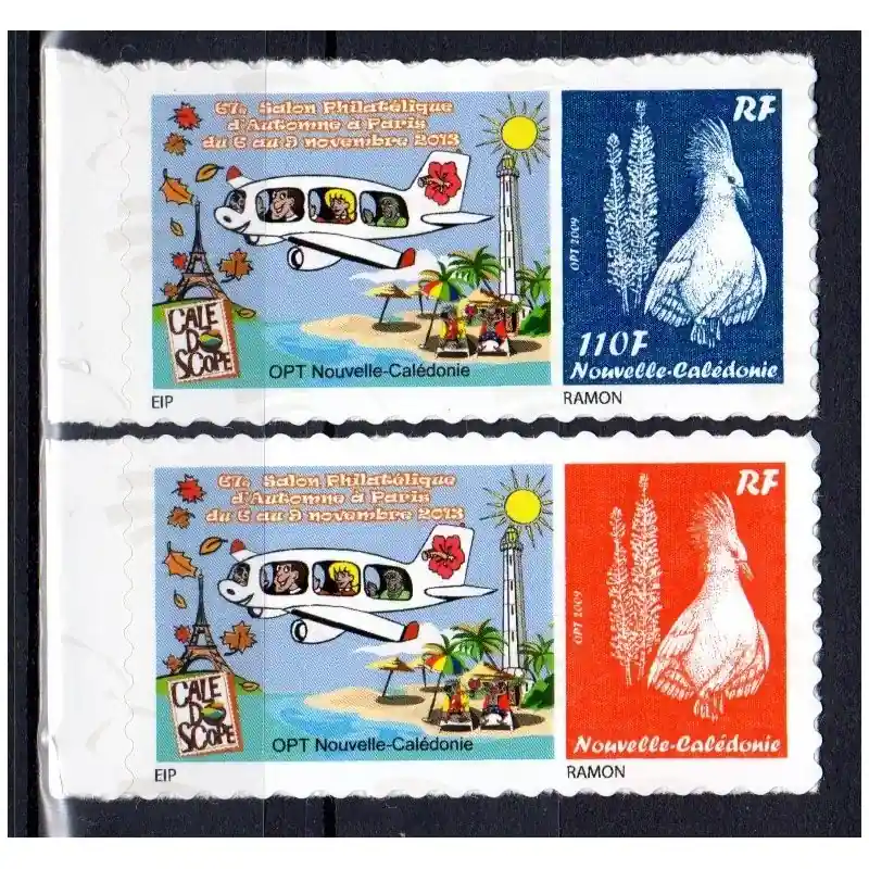 Commander Maintenant Timbre Nouvelle Calédonie n°1206 et 1207