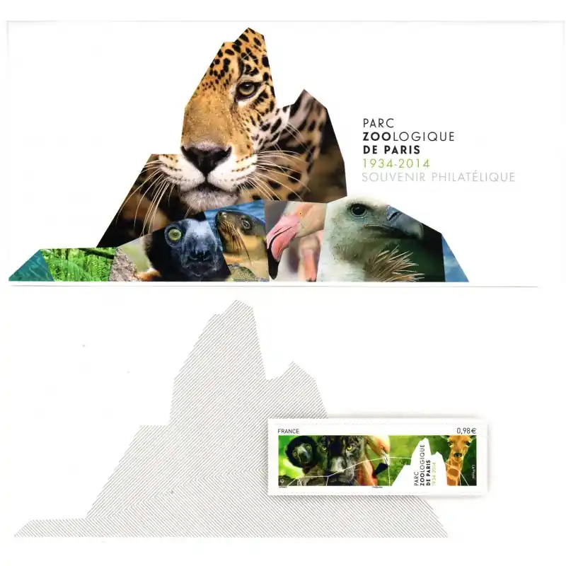 Bloc Souvenir n°96 - Parc Zoologique de Paris Remise
