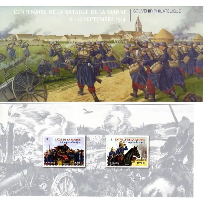 Bloc Souvenir n°98 - Centenaire de la bataille de la Marne Produit De Marque