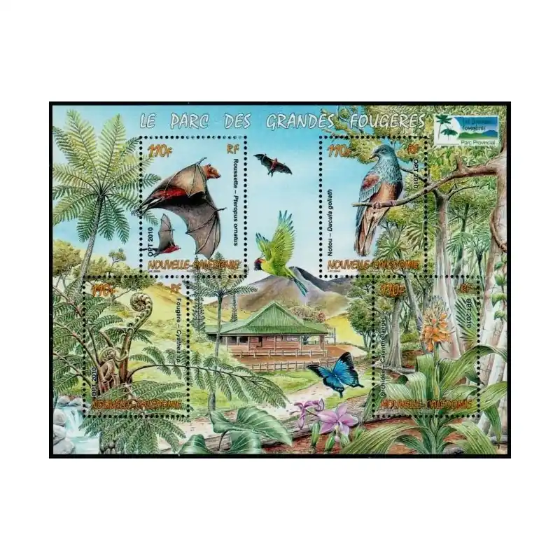 Livraison Mondiale Nouvelle Calédonie Bloc Feuillet n°42